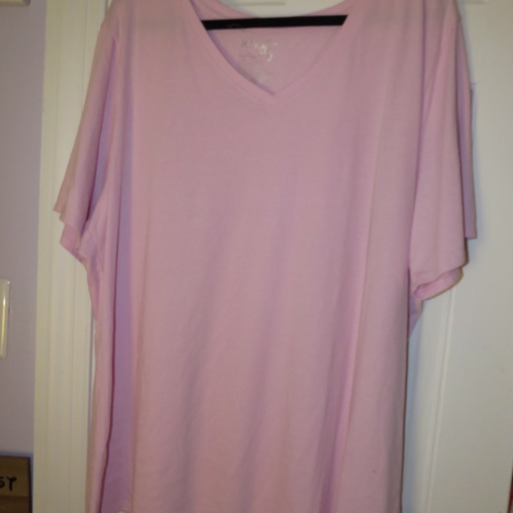 Wonen’s Pink V-Neck Shirt